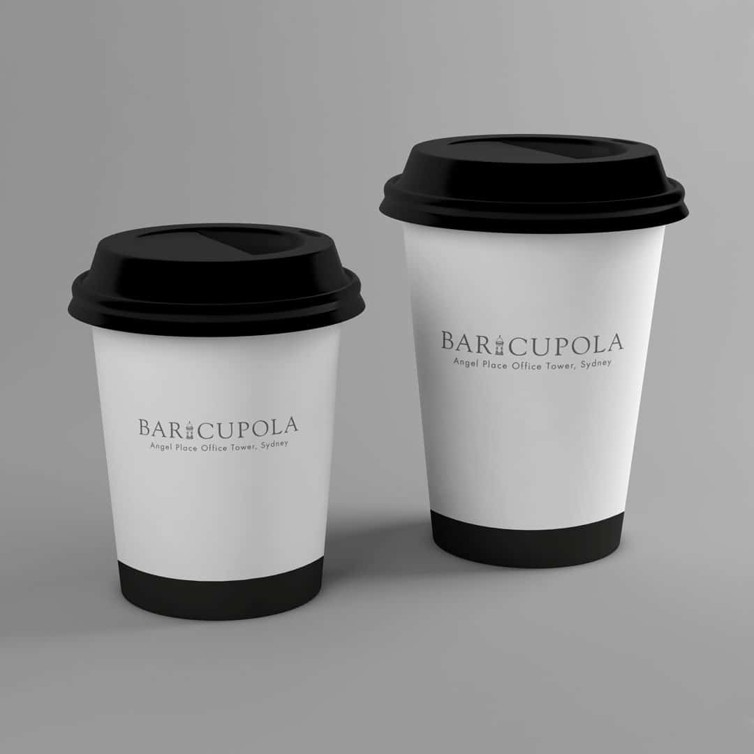 Coffee for dine in, delivery or take away from Bar Cupola Cafe Restaurant Angel Place Sydney